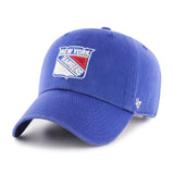 New York Rangers '47 NHL Blue Clean Up Adjustable Cap