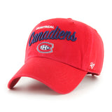 Montreal Canadiens '47 NHL Phoebe Red Clean Up Adjustable Cap - Womens