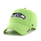 '47 NFL Seattle Seahawks Miata Clean Up Cap - Green