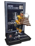 Jonathan Marchessault #81 w /Stanley Cup and Conn Smythe Trophies (Vegas Golden Knights) NHL 7" Posed Figure