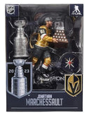 Jonathan Marchessault #81 w /Stanley Cup and Conn Smythe Trophies (Vegas Golden Knights) NHL 7" Posed Figure