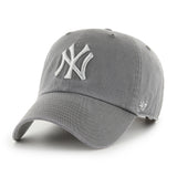 47 Clean Up New York Yankees Adjustable Hat - Cement