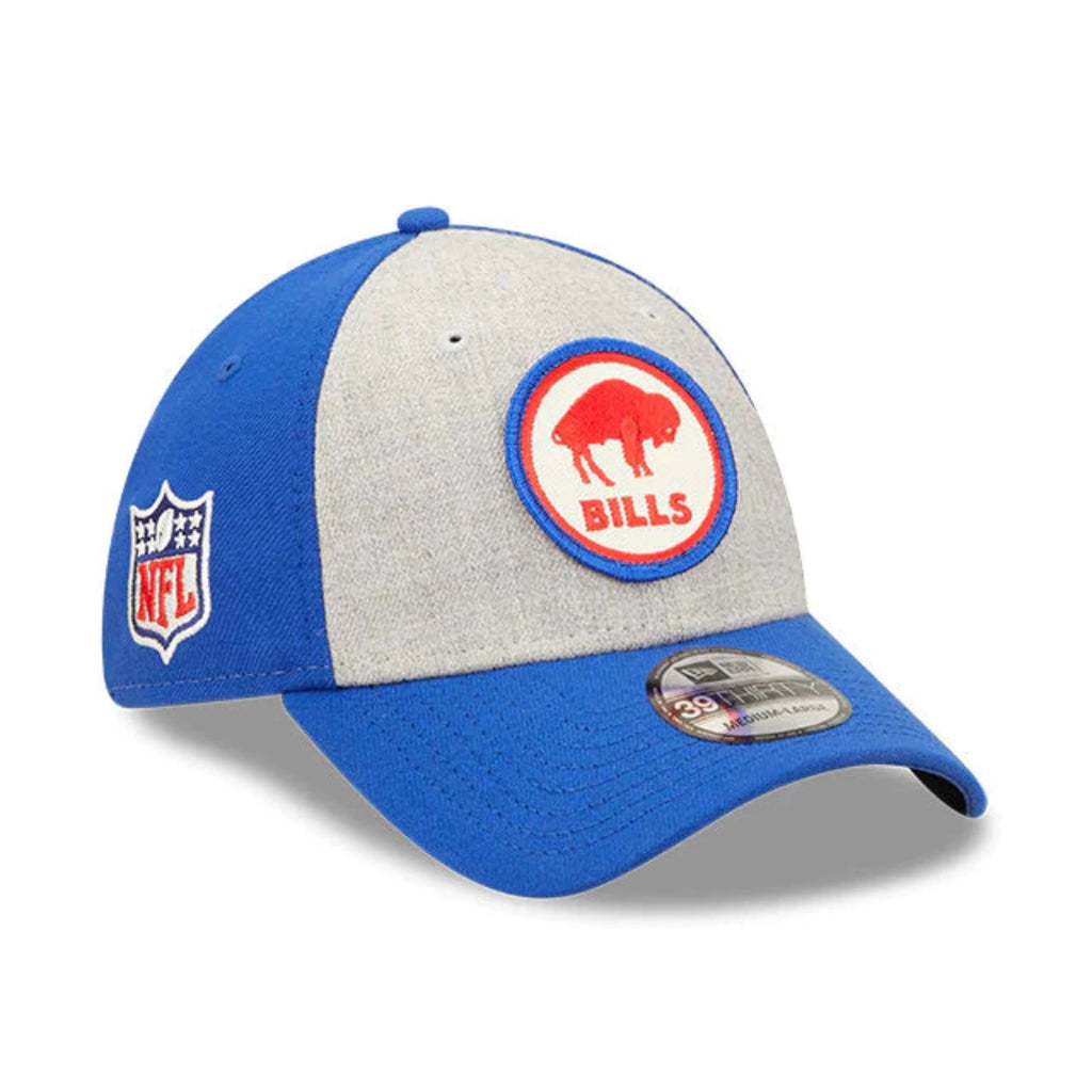 Buffalo Bills 2023 Sideline Historic 9TWENTY Adjustable Hat, White, NFL by New Era