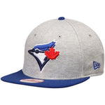 New Era Toronto Blue Jays 59Fifty Men's Fitted Hat - Grey & Blue