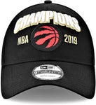 New Era Toronto Raptors Locker Room NBA 2019 Champions 9Twenty Adjustable Cap - Black