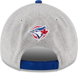 MLB New Era Toronto Blue Jays 9Forty Adjustable Hat - Grey & Blue (Youth)
