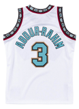 Men's Vancouver Grizzlies Shareef Abdur-Rahim #3 White Mitchell N Ness Swingman Player Jersey