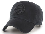 Toronto Raptors NBA ’47 Brand Adjustable Unstructured Clean Up Black Hat