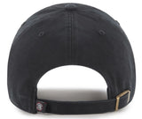 Toronto Raptors NBA ’47 Brand Adjustable Unstructured Clean Up Black Hat