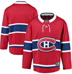 Men's Montreal Canadiens Fanatics Branded Red Breakaway - Blank Jersey