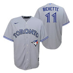 Bo Bichette Toronto Blue Jays Nike Youth Alternate Replica Player Jersey - Grey Twill