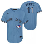 Bo Bichette Toronto Blue Jays Nike Youth Alternate Replica Player Jersey - Powder Blue