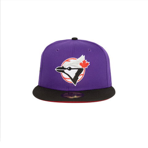 Toronto Blue Jays New Era Purple Under Visor 59FIFTY Fitted Hat - Royal