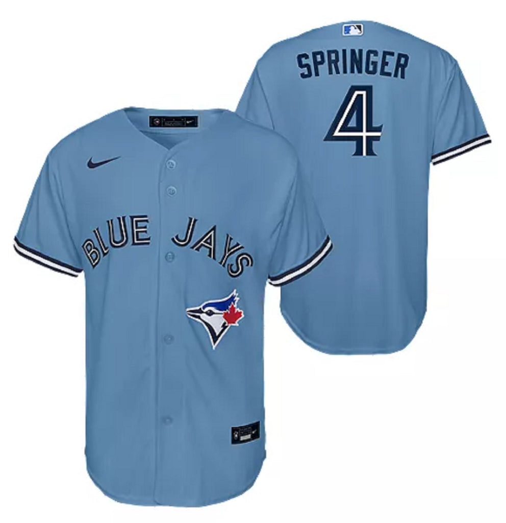 George Springer Toronto Blue Jays Nike Youth Alternate Replica Player – The  Sports Collection