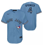 George Springer Toronto Blue Jays Nike Youth Alternate Replica Player Jersey - Powder Blue