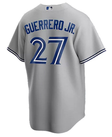 MLB Blue Jays 27 Vladimir Guerrero Jr. Charcoal 2022 All-Star Cool Base Men  Jersey