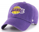 LA Lakers NBA ’47 Brand Adjustable Unstructured Clean Up Purple Hat