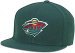 Minnesota Wild American Needle Dark Green Snapback Hat