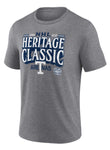 Toronto Maple Leafs Fanatics Branded 2022 NHL Heritage Classic Vintage Tee