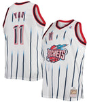 Men's Mitchell & Ness NBA Yao Ming Houston Rockets 2002/03 Hardwood Classics Swingman Jersey - White