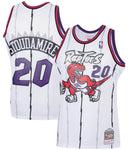 Men's Mitchell & Ness Damon Stoudamire White Toronto Raptors Hardwood Classics 1995 Swingman - Jersey