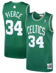 Men's Mitchell & Ness Paul Pierce Kelly Green Boston Celtics 2007-08 Hardwood Classics Swingman - Jersey