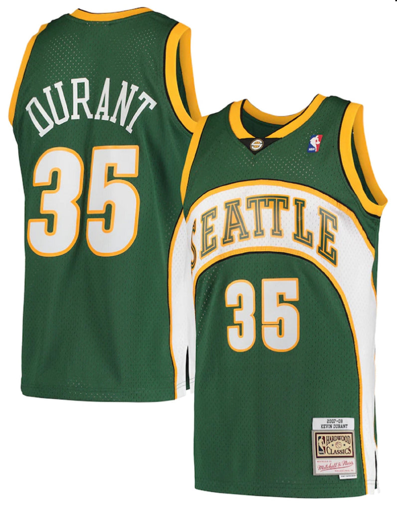 Kevin Durant Seattle Supersonics Jersey Qiangy - Kevin Durant - Posters and  Art Prints