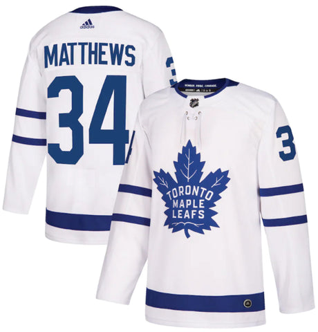 Men's Toronto Maple Leafs Auston Matthews adidas White Authentic - Player Jersey
