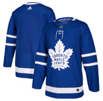 Men's Toronto Maple Leafs adidas Blue Home Authentic Blank Jersey