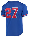 Vladimir Guerrero Montreal Expos Mitchell & Ness 1997 Cooperstown Collection Mesh Batting Practice Jersey - Blue