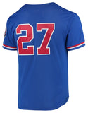 Vladimir Guerrero Montreal Expos Mitchell & Ness 1997 Cooperstown Collection Mesh Batting Practice Jersey - Blue