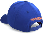 Men's New York Knicks Mitchell & Ness Blue Wool Snapback Hat