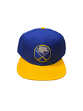 American Needle Wool Replica 400s Buffalo Sabres Blue/Gold Flat Brim Hat