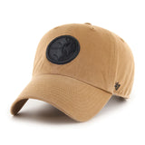 Pittsburgh Steelers '47 Clean Up Adjustable Cap - Dune & Black Logo