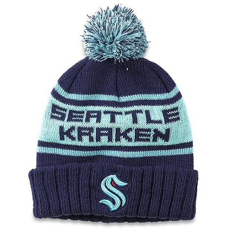 Seattle Kraken Pillow Line Knit Toque