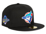 New Era MLB Toronto Blue Jays 1993 World Series Cooperstown 59FIFTY Fitted Hat - Black