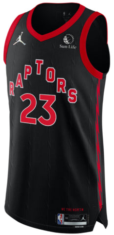 Raptors Nike Men's 2021-22 Authentic Jordan Statement Diamond Jersey - VanVleet