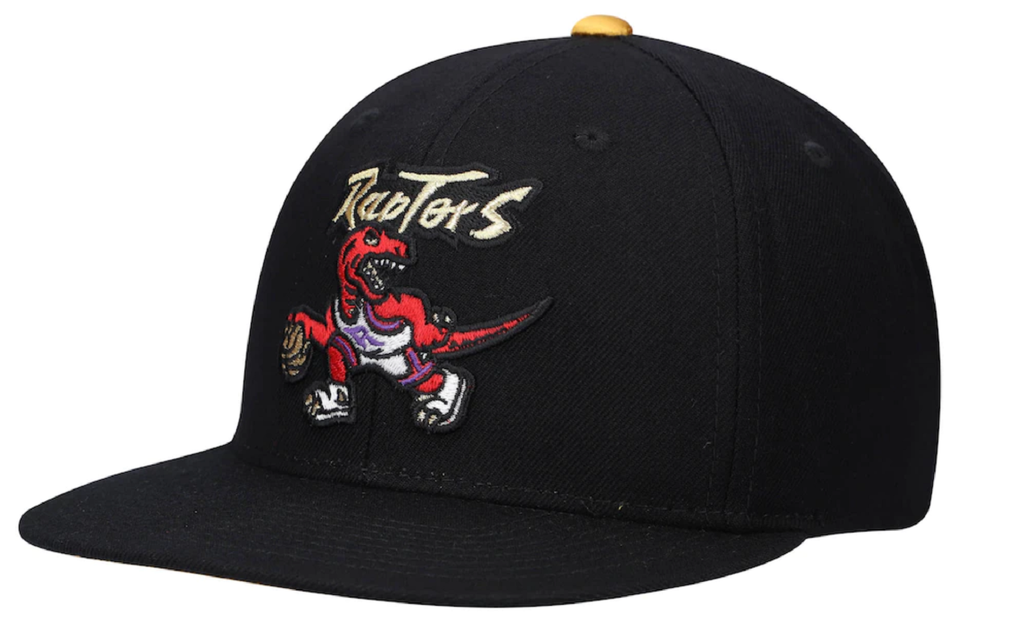 Mitchell & Ness Toronto Raptos Side Jam Snapback / Black