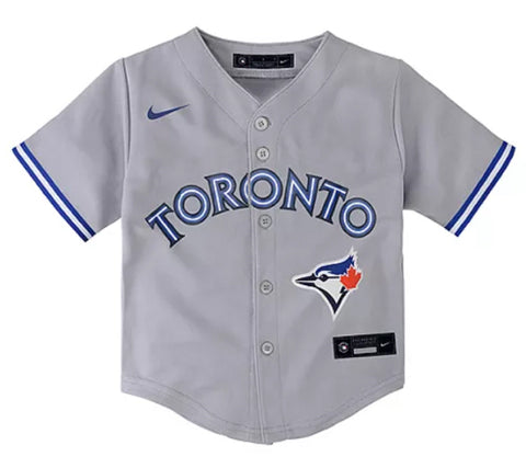Toddler Toronto Blue Jays Nike Blank Jersey - Grey
