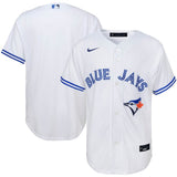 Toronto Blue Jays White Blank Nike Official Replica Home Jersey - Mens