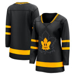 Women's Toronto Maple Leafs Fanatics Branded Black - Alternate Premier Breakaway Reversible Blank Jersey