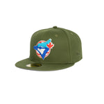 Toronto Blue Jays 1993 World Series 59FIFTY Olive Green - Fitted Hat