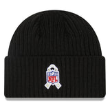 Green Bay Packers New Era 2022 Salute to Service Knit Hat - Black