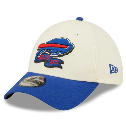 Buffalo Bills 2022 Sideline New Era 39THIRTY Stretch Fit Hat- Cream / – The  Sports Collection
