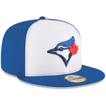 New Era Toronto Blue Jays 2017 Authentic Collection On-Field 59Fifty Fitted Hat - White & Royal Blue