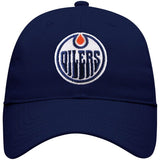 Men's American Needle Navy Edmonton Oilers Blue Line - Adjustable Hat