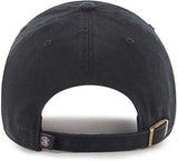 Toronto Raptors NBA ’47 Adjustable Clean Up Hat - Black/Black