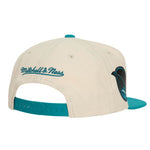 Vintage Cream Mitchell & Ness San Jose Sharks - Snapback