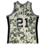 Tim Duncan #21 San Antonio Spurs Mitchell & Ness Hardwood Classics Swingman Jersey –  2014 Alternate