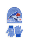 Gertex Toronto Blue Jays Kids Hat & Glove Set